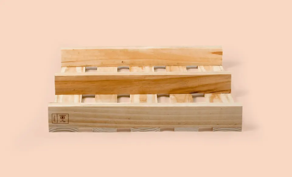 Pallet con Centro de madera vista 3