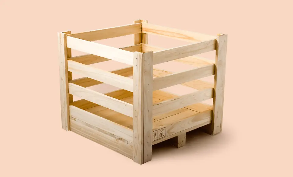 Embalaje Jaba de madera vista 2