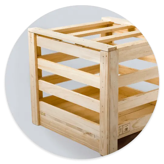 Embalaje Jaba de madera fabricado por Madesan