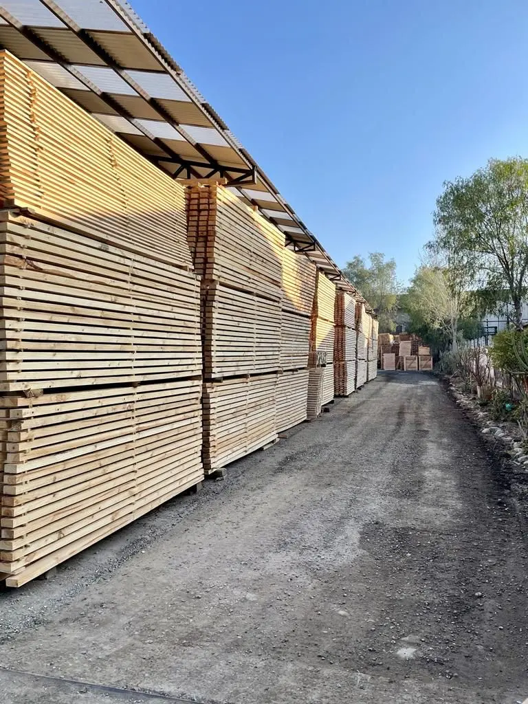 Pallet de exportación con tratamiento térmico