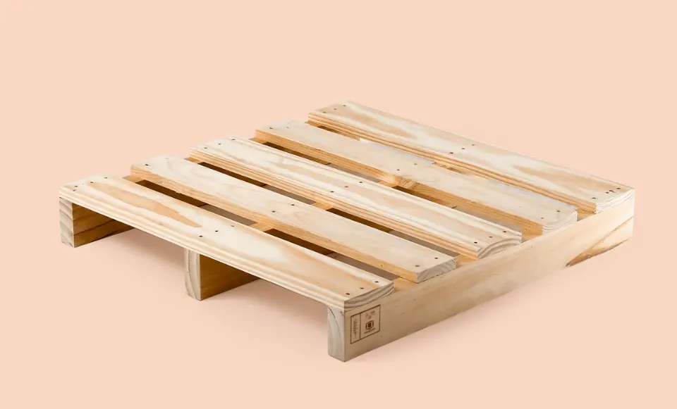 Pallet con Centro de madera vista 1